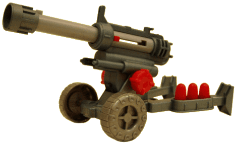 Стреляющая игрушечная пушка
