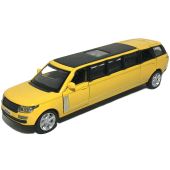 Игрушечная машинка Range Rover лимузин желтый