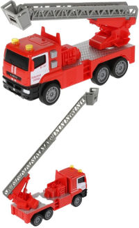 Игрушечная пожарная машинка Kamaz 17 см