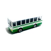 Мини игрушечный автобус зеленый