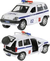 Игрушечная машинка Chevrolet Niva Полиция 12 см
