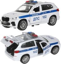 Игрушечная полицейская машинка BMW X5M 12 см