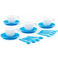 Набор детской чайной посуды с блюдцами и чашками (4 персоны)
