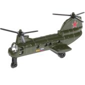 Игрушечная мини металлическая моделька вертолёт
