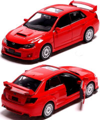 Игрушечная машинка Subaru WRX STI 12 см