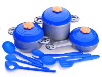 Игровой набор «Посуда №2. Маринка» (голубой)