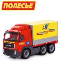 Игрушка фура с тентом 45 см