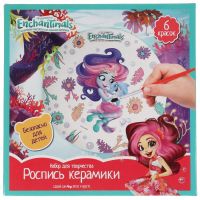 Тарелка для росписи «Enchantimals»