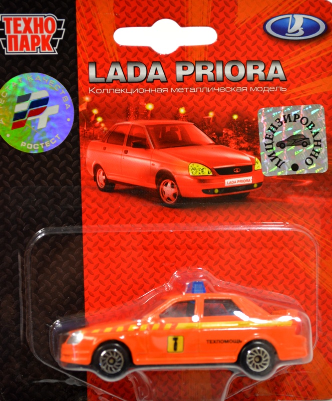 Игрушечная мини машина LADA ТехПомощь