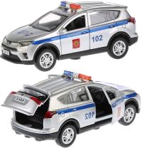 Игрушечная полицейская машинка Toyota RAV4 12 см