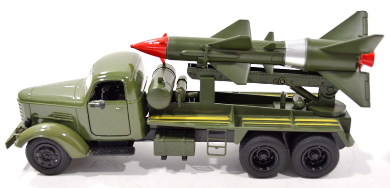 Игрушка ракета на грузовике ЗИЛ 157 - 20 см