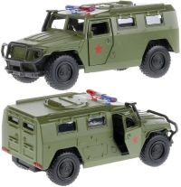 Игрушечная военная машинка ГАЗ-2330 Тигр 12 см