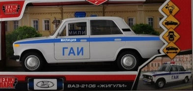 Милицейская машинка ВАЗ-2106