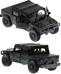 Игрушечная машинка Hummer H1 Заснеженный 12 см