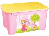 Ящик для игрушек "Принцесса и пони"