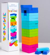 Детский логический игровой набор башня «Томик» 54 эл.