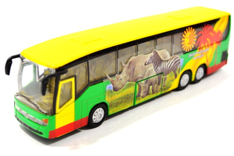 Игрушечный Экскурсионный автобус Джунгли