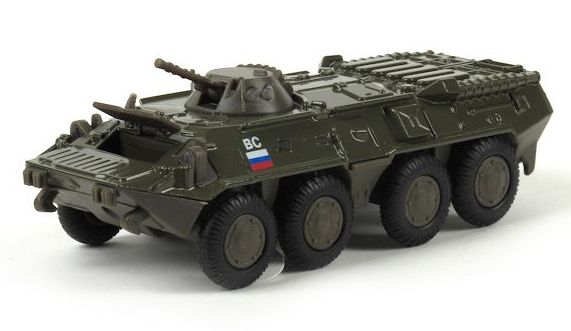 Игрушка БТР 80 металлический - 14 см