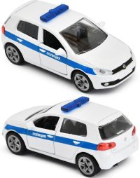 Игрушечная полицейская машинка Volkswagen Golf 12 см