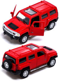 Игрушечная машинка Hummer H3 11 см