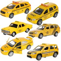 Игрушечная машинка Такси 12 см в ассортименте