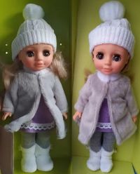 Кукла Ася 1 в зимней одежде - 26 см