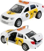 Игрушечная машинка Lada Granta Такси 12 см