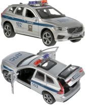 Игрушечная полицейская машинка Volvo XC60 R-Desing 12 см