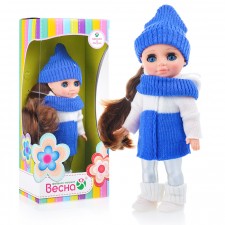 Кукла Ася в зимней одежде - 26 см