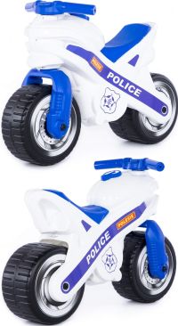 Детский мотоцикл-каталка MX Police 70 см
