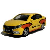 Игрушечная спортивная машинка Lada Vesta