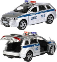 Игрушечная полицейская машинка Audi Q7 12 см