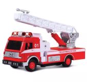Игрушка пожарная машина с лестницей модель 1:43