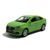 Игрушечная машинка Lada Vesta зелёная