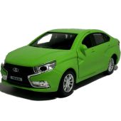 Игрушечная машинка Lada Vesta салатовая