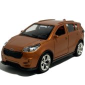 Игрушечная машинка Kia Sportage бронзовая