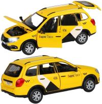 Игрушечная машинка Lada Granta Сross Такси 18 см