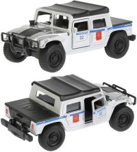 Игрушечная полицейская машинка Hummer H1 Пикап 12 см