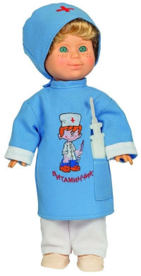 Детская Кукла доктор Митя 35 см