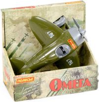 Игрушечный военный самолет "Омега" (в коробке)