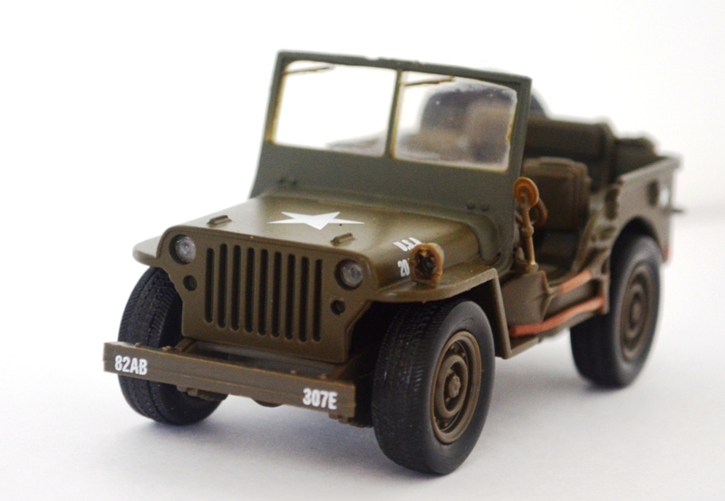 Игрушка Jeep Willys военный внедорожник