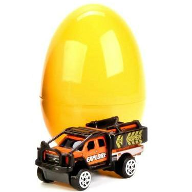 Игрушечная мини машинка Пикап в яйце