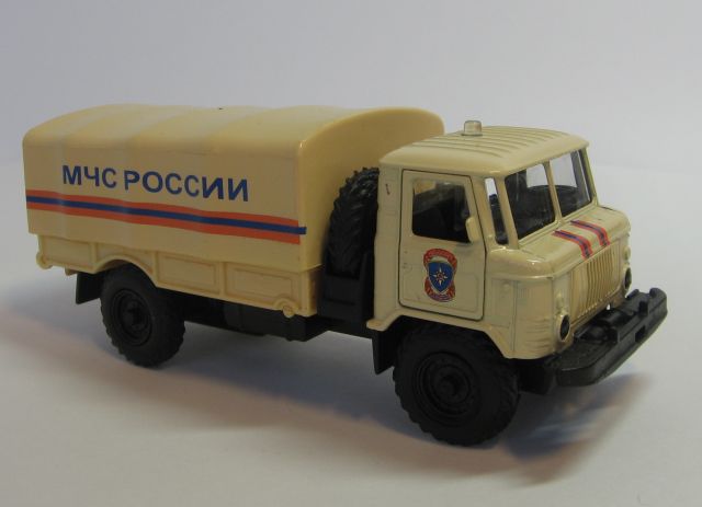 Игрушка ГАЗ 66 МЧС России
