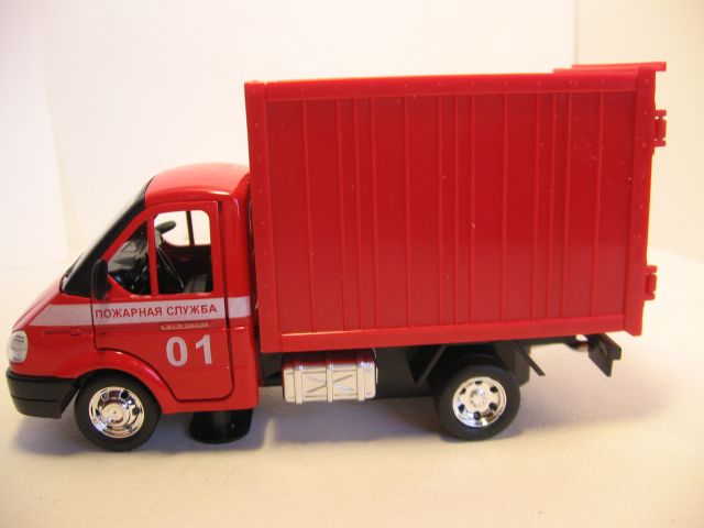 Игрушка газель грузовой фургон пожарная служба