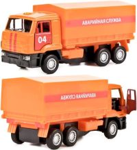 Игрушечная машинка Kamaz 65207 Аварийная служба 12 см