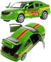 Игрушечная спортивная машинка Skoda Rapid 12 см