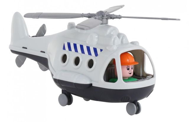 Новая игрушка Полесье - вертолет похожий на МИ-8 Новая игрушка Полесье - вертолет похожий на МИ-8