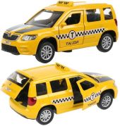 Игрушечная машинка Skoda Yeti Такси 12 см