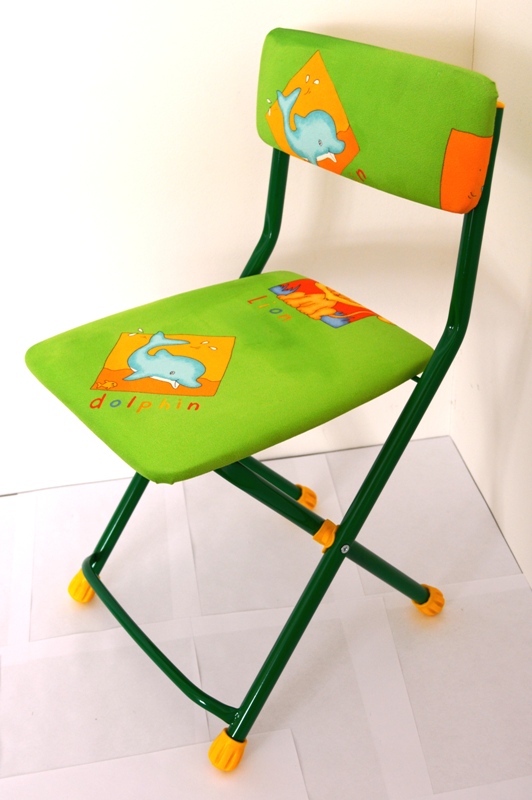 Складной мягкий стул  Умничка Зеленый