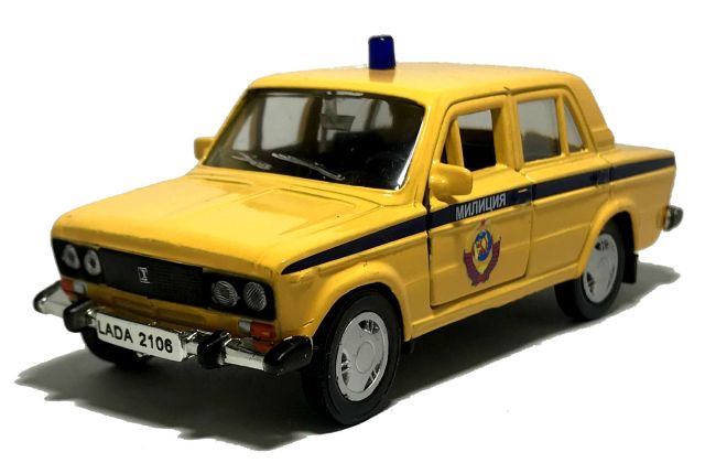 Игрушечная машинка Lada 2106 полиция